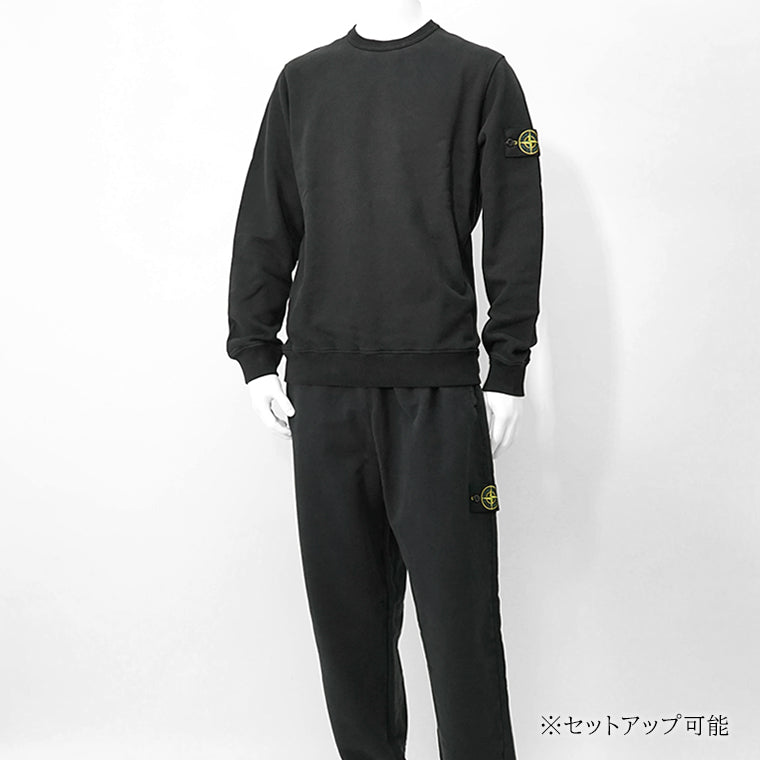 ストーンアイランド STONE ISLAND メンズ スウェットパンツ ブラック