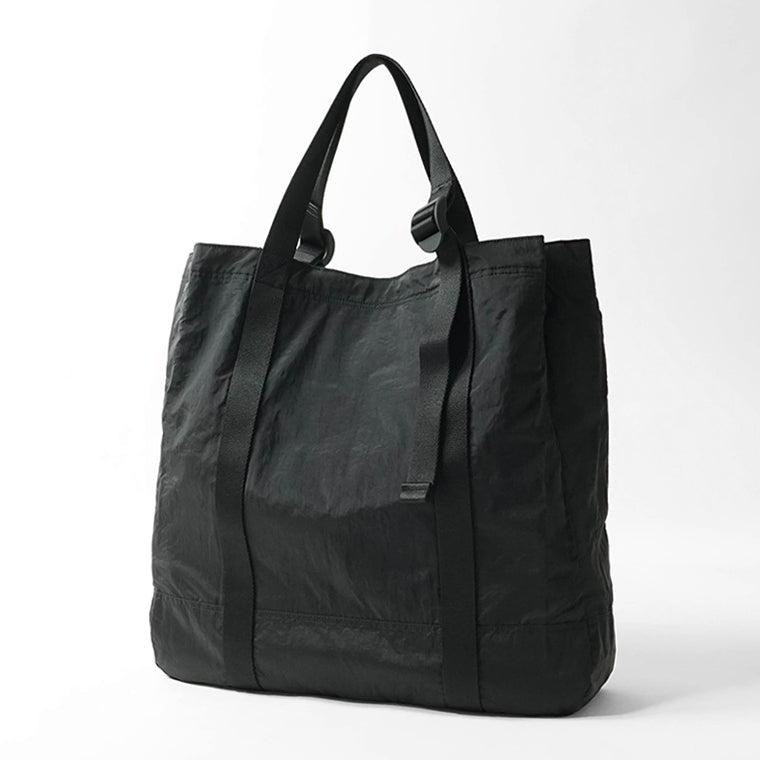 STONE ISLAND メンズ レディース トートバッグ COATED NYLON METAL IN ECONYL K2S159200013 S0251 ブラック V0029