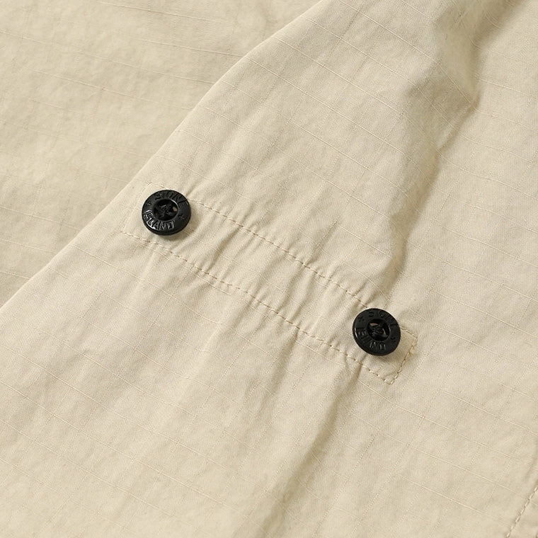 STONE ISLAND メンズ シャツジャケット MERCERISED ORGANIC COTTON RIPSTOP L1S151200005 S0298 ベージュ V009A