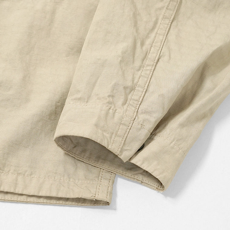 STONE ISLAND メンズ シャツジャケット MERCERISED ORGANIC COTTON RIPSTOP L1S151200005 S0298 ベージュ V009A