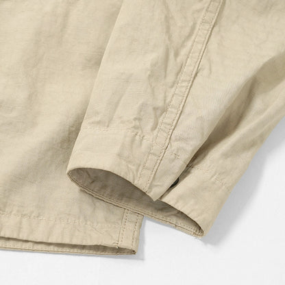 STONE ISLAND メンズ シャツジャケット MERCERISED ORGANIC COTTON RIPSTOP L1S151200005 S0298 ベージュ V009A