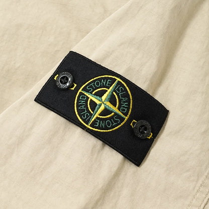 STONE ISLAND メンズ シャツジャケット MERCERISED ORGANIC COTTON RIPSTOP L1S151200005 S0298 ベージュ V009A