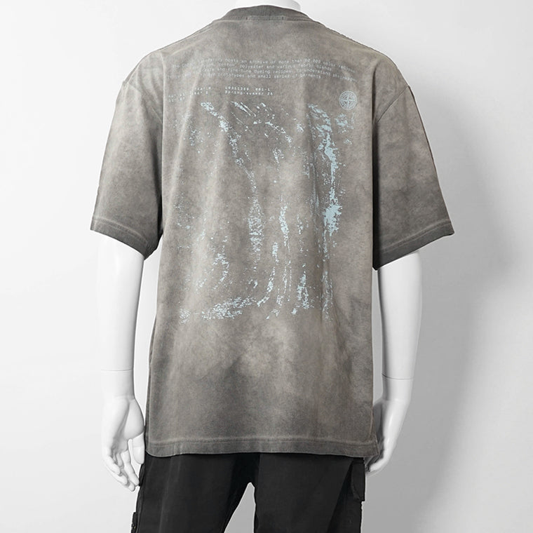 STONE ISLAND メンズ Tシャツ L1S152100002 S0366 BLACK ブラック V0029