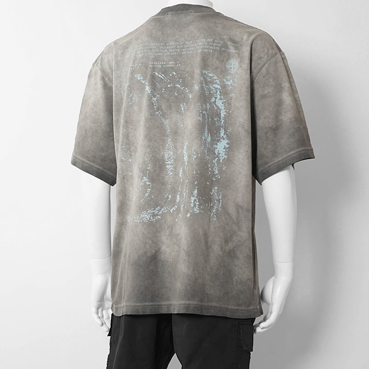 STONE ISLAND メンズ Tシャツ L1S152100002 S0366 BLACK ブラック V0029
