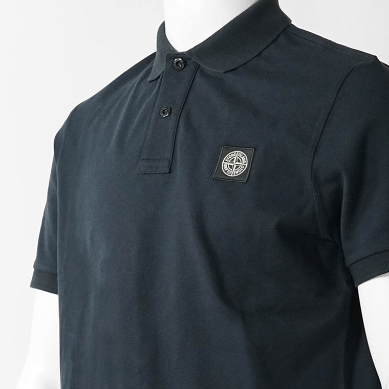 ストーンアイランド STONE ISLAND メンズ ポロシャツ ネイビー