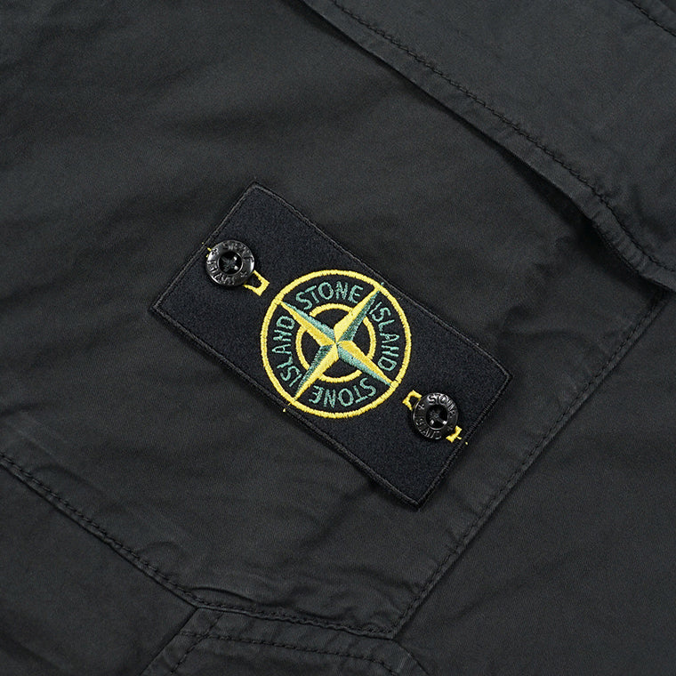 STONE ISLAND メンズ カーゴパンツ STRETCH ORGANIC COTTON TWILL L1S153100020 S0A10 ブラック V0029
