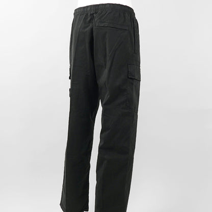 STONE ISLAND メンズ カーゴパンツ STRETCH ORGANIC COTTON TWILL L1S153100020 S0A10 ブラック V0029