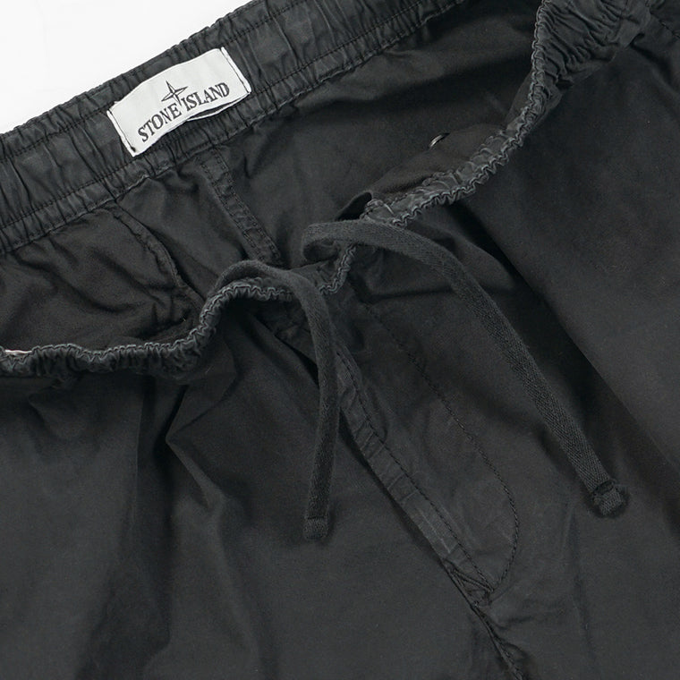 STONE ISLAND メンズ カーゴパンツ STRETCH ORGANIC COTTON TWILL L1S153100020 S0A10 ブラック V0029