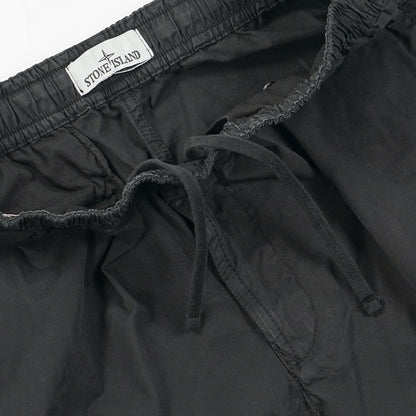 STONE ISLAND メンズ カーゴパンツ STRETCH ORGANIC COTTON TWILL L1S153100020 S0A10 ブラック V0029
