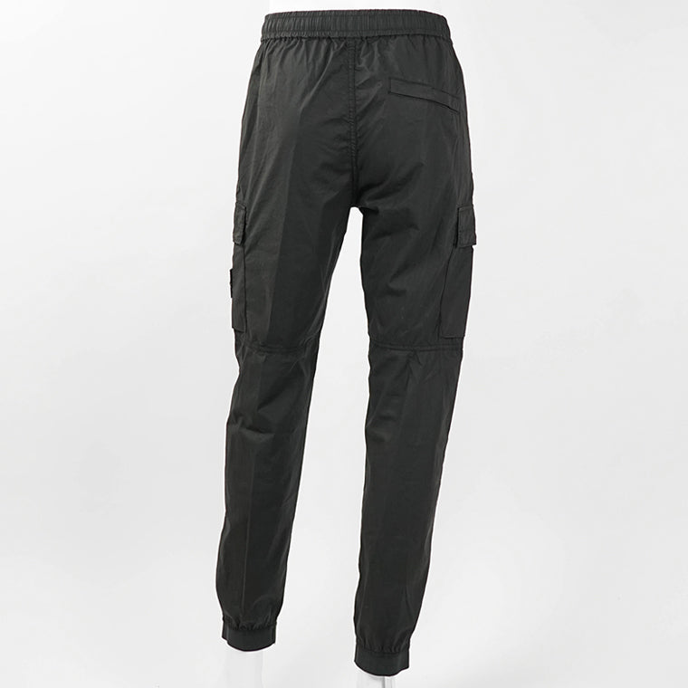 STONE ISLAND メンズ カーゴパンツ STRETCH COTTON TELA PARACADUTE L1S153100031 S0003 ブラック V0029