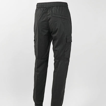 STONE ISLAND メンズ カーゴパンツ STRETCH COTTON TELA PARACADUTE L1S153100031 S0003 ブラック V0029