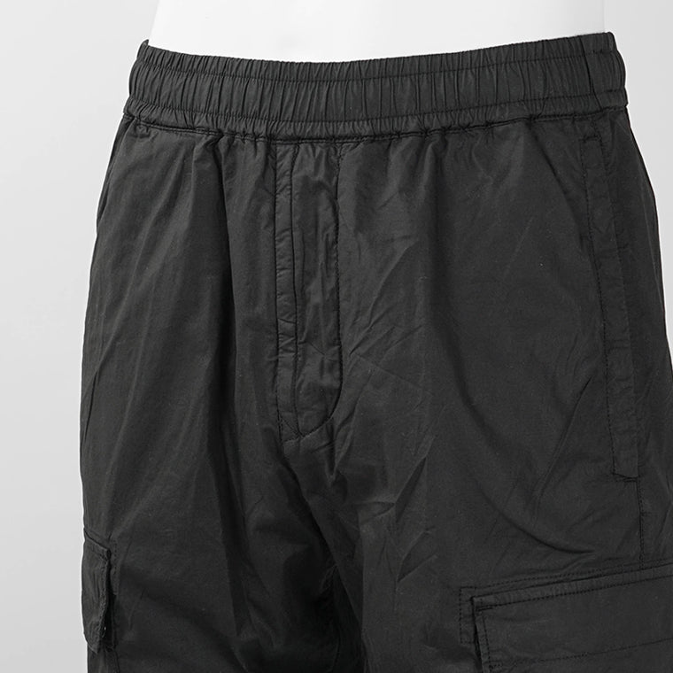 STONE ISLAND メンズ カーゴパンツ STRETCH COTTON TELA PARACADUTE L1S153100031 S0003 ブラック V0029