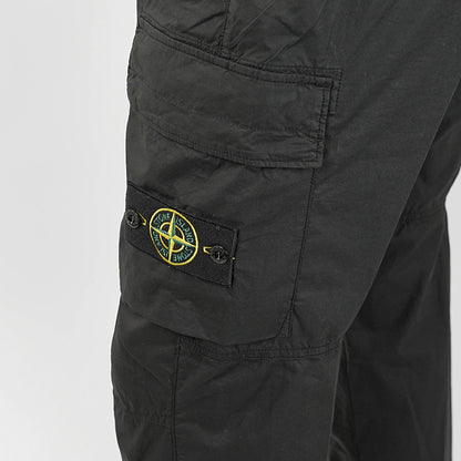 STONE ISLAND メンズ カーゴパンツ STRETCH COTTON TELA PARACADUTE L1S153100031 S0003 ブラック V0029