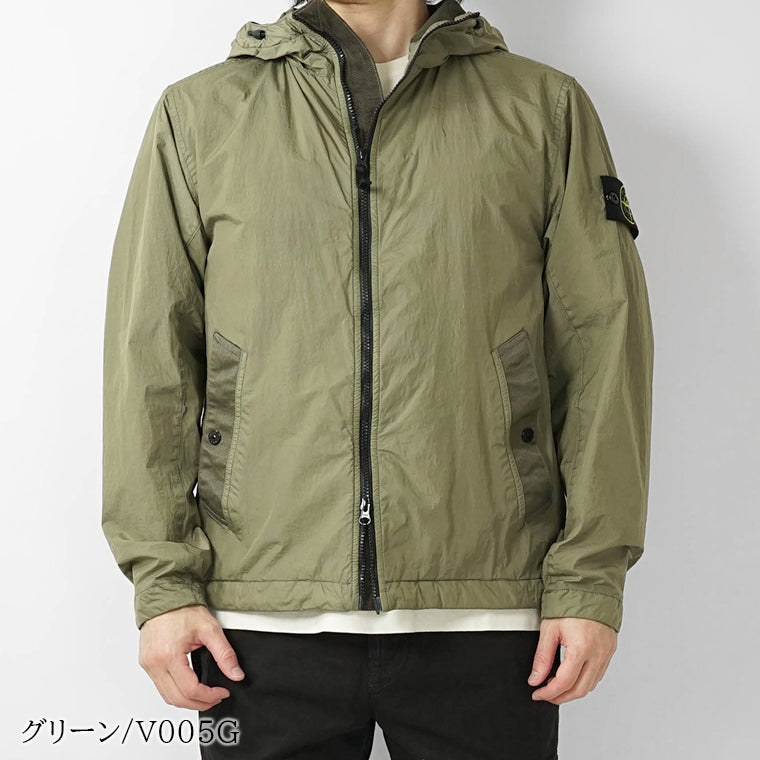 STONE ISLAND メンズ ブルゾン GARMENT DYED CRINKLE REPS NY L1S154100001 S0A23 2カラー