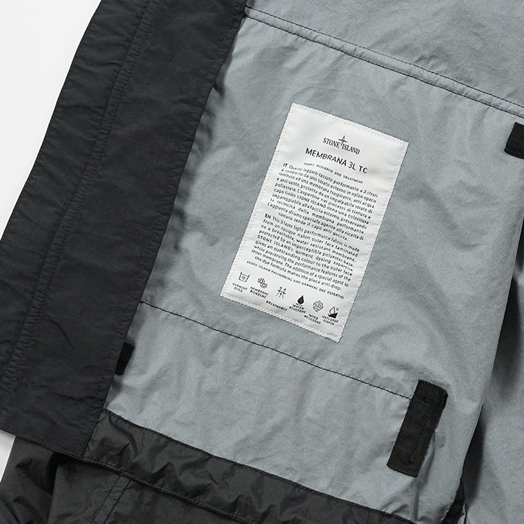 STONE ISLAND メンズ ブルゾン MEMBRANA 3L TC L1S154100004 S0A21 ブラック V0029