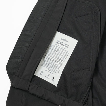 STONE ISLAND メンズ ブルゾン LIGHT SOFT SHELL R E DYE TECHNOLOGY L1S154100022 S0A22 ブラック V0029