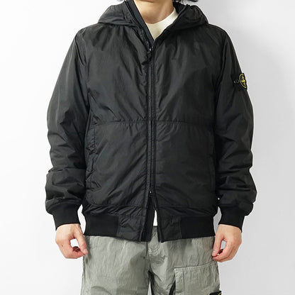 STONE ISLAND メンズ ブルゾン GARMENT DYED CRINKLE REPS NY L1S154100110 S0A23 ブラック V0029