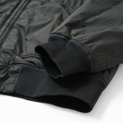 STONE ISLAND メンズ ブルゾン GARMENT DYED CRINKLE REPS NY L1S154100110 S0A23 ブラック V0029
