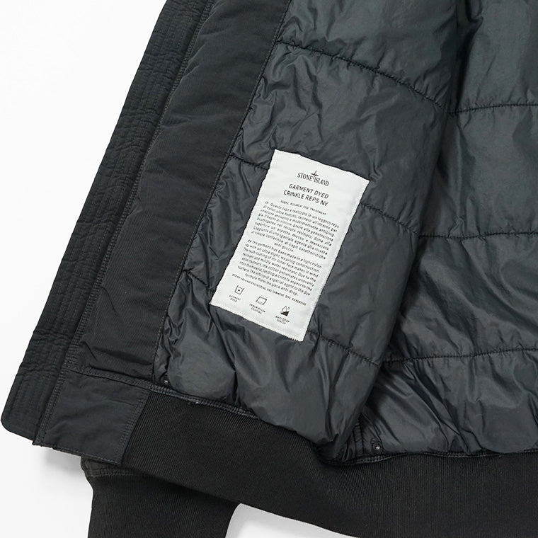 STONE ISLAND メンズ ブルゾン GARMENT DYED CRINKLE REPS NY L1S154100110 S0A23 ブラック V0029