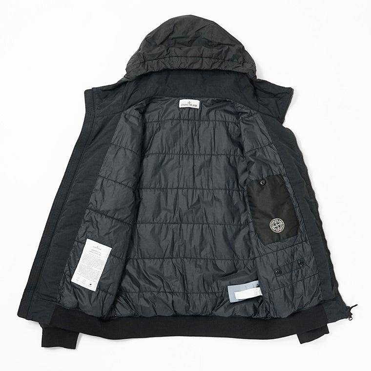 STONE ISLAND メンズ ブルゾン GARMENT DYED CRINKLE REPS NY L1S154100110 S0A23 ブラック V0029