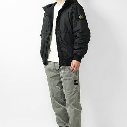 STONE ISLAND メンズ ブルゾン GARMENT DYED CRINKLE REPS NY L1S154100110 S0A23 ブラック V0029