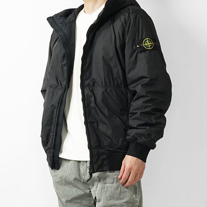 STONE ISLAND メンズ ブルゾン GARMENT DYED CRINKLE REPS NY L1S154100110 S0A23 ブラック V0029