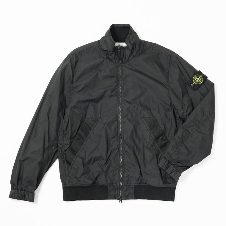 STONE ISLAND メンズ ブルゾン GARMENT DYED CRINKLE REPS NY L1S154100111 S0A23 ブラック V0029