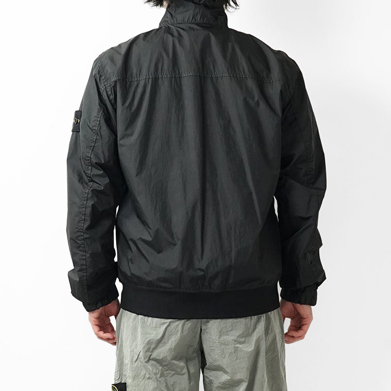 STONE ISLAND メンズ ブルゾン GARMENT DYED CRINKLE REPS NY L1S154100111 S0A23 ブラック V0029