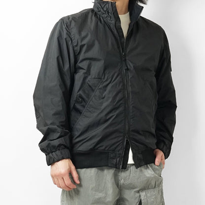 STONE ISLAND メンズ ブルゾン GARMENT DYED CRINKLE REPS NY L1S154100111 S0A23 ブラック V0029