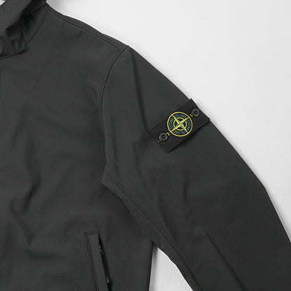 STONE ISLAND メンズ ブルゾン LIGHT SOFT SHELL R E DYE TECHNOLOGY L1S154100118 S0A22 ブラック V0029
