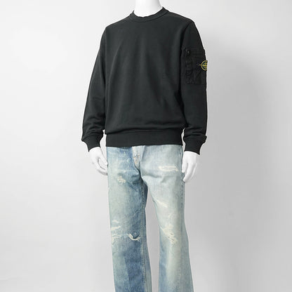 STONE ISLAND メンズ スウェットシャツ L1S156100019 S0410 ブラック V0029