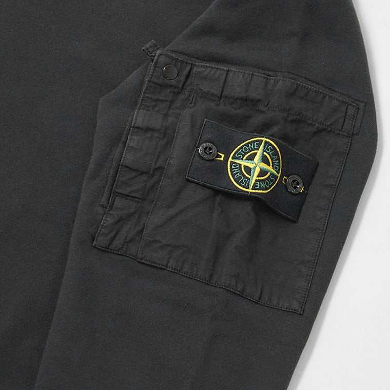 STONE ISLAND メンズ スウェットシャツ L1S156100019 S0410 ブラック V0029