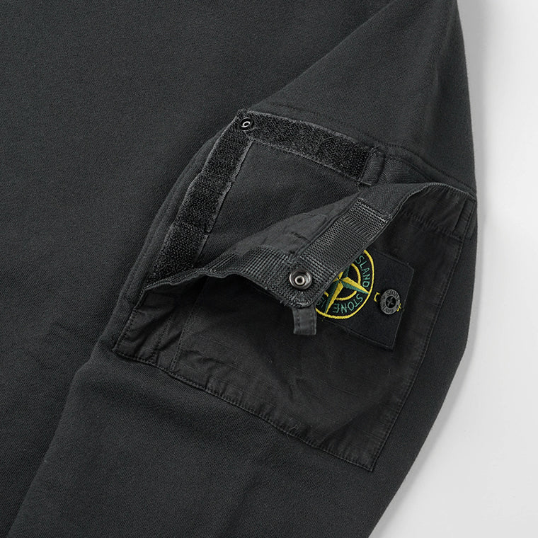 STONE ISLAND メンズ スウェットシャツ L1S156100019 S0410 ブラック V0029