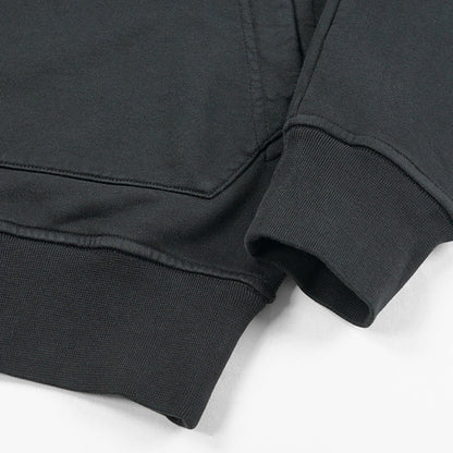 STONE ISLAND メンズ ジップアップパーカー ORGANIC COTTON FLEECE L1S156100061 S0051 ブラック V0029