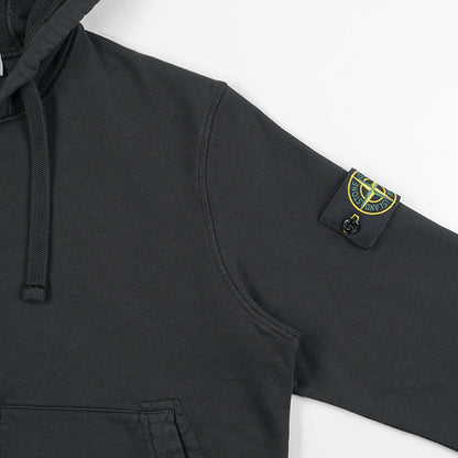 STONE ISLAND メンズ ジップアップパーカー ORGANIC COTTON FLEECE L1S156100061 S0051 ブラック V0029