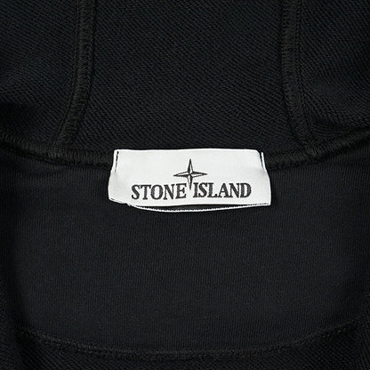 STONE ISLAND メンズ ジップアップパーカー ORGANIC COTTON FLEECE L1S156100061 S0051 ブラック V0029