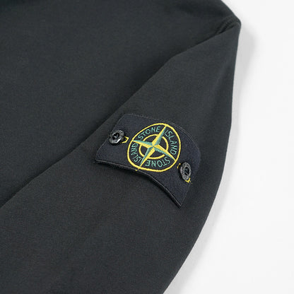 STONE ISLAND メンズ ジップアップパーカー ORGANIC COTTON FLEECE L1S156100061 S0051 ブラック V0029