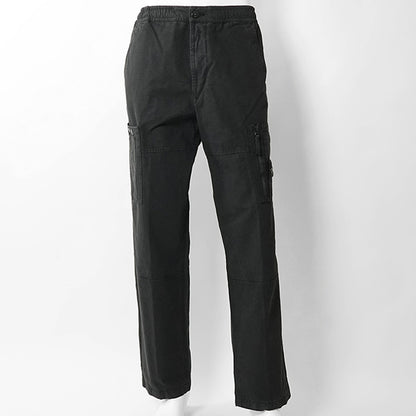 STONE ISLAND メンズ カーゴパンツ L2S153100015 S0211 ブラック V0029