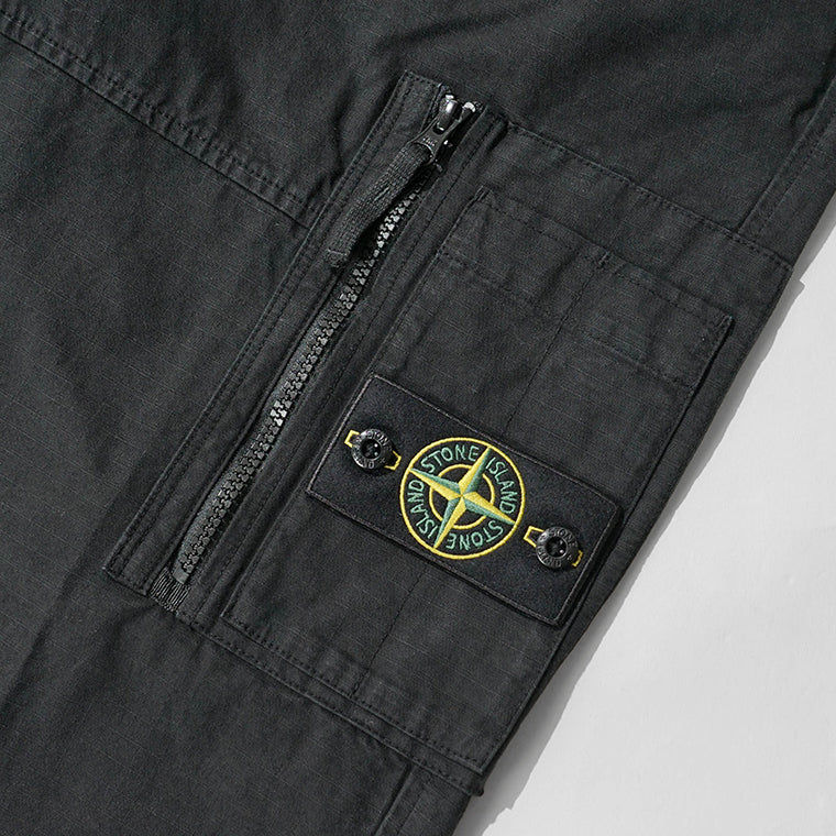 STONE ISLAND メンズ カーゴパンツ L2S153100015 S0211 ブラック V0029