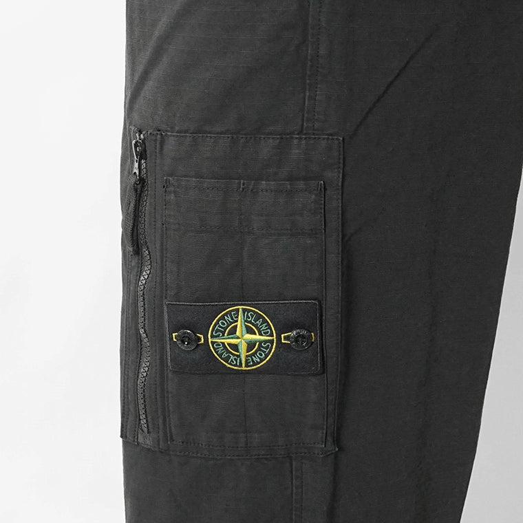 STONE ISLAND メンズ カーゴパンツ L2S153100015 S0211 ブラック V0029
