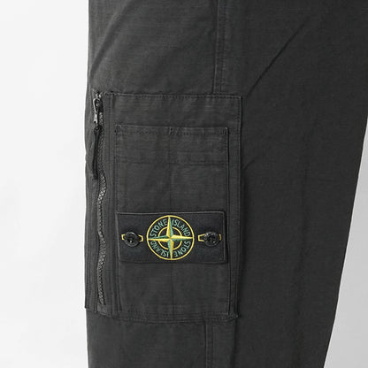STONE ISLAND メンズ カーゴパンツ L2S153100015 S0211 ブラック V0029