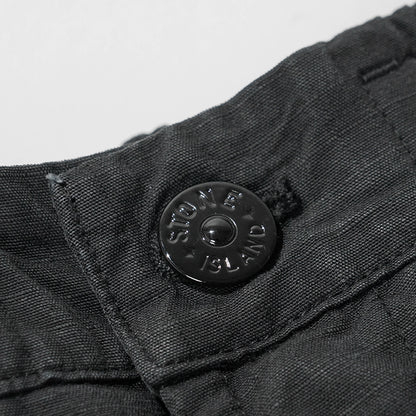 STONE ISLAND メンズ カーゴパンツ L2S153100015 S0211 ブラック V0029