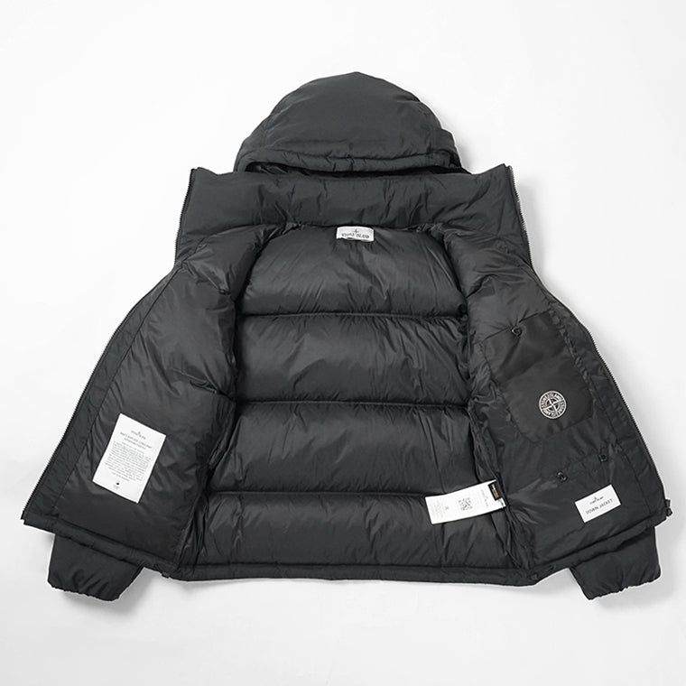 STONE ISLAND メンズ ダウンジャケット MATT RIPSTOP CORDURA ADVANCED FABRICS L2S154100013 S0483 BLACK ブラック V0029