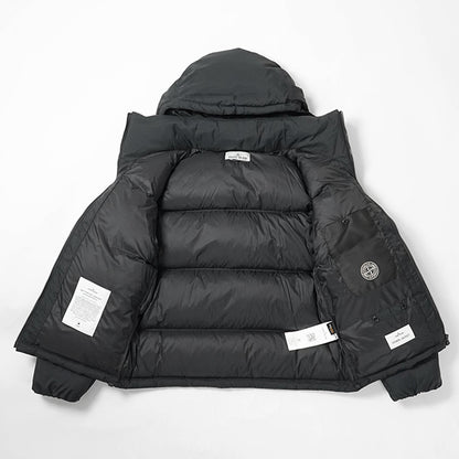 STONE ISLAND メンズ ダウンジャケット MATT RIPSTOP CORDURA ADVANCED FABRICS L2S154100013 S0483 BLACK ブラック V0029