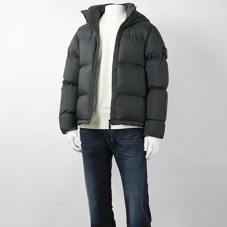 STONE ISLAND メンズ ダウンジャケット MATT RIPSTOP CORDURA ADVANCED FABRICS L2S154100013 S0483 BLACK ブラック V0029