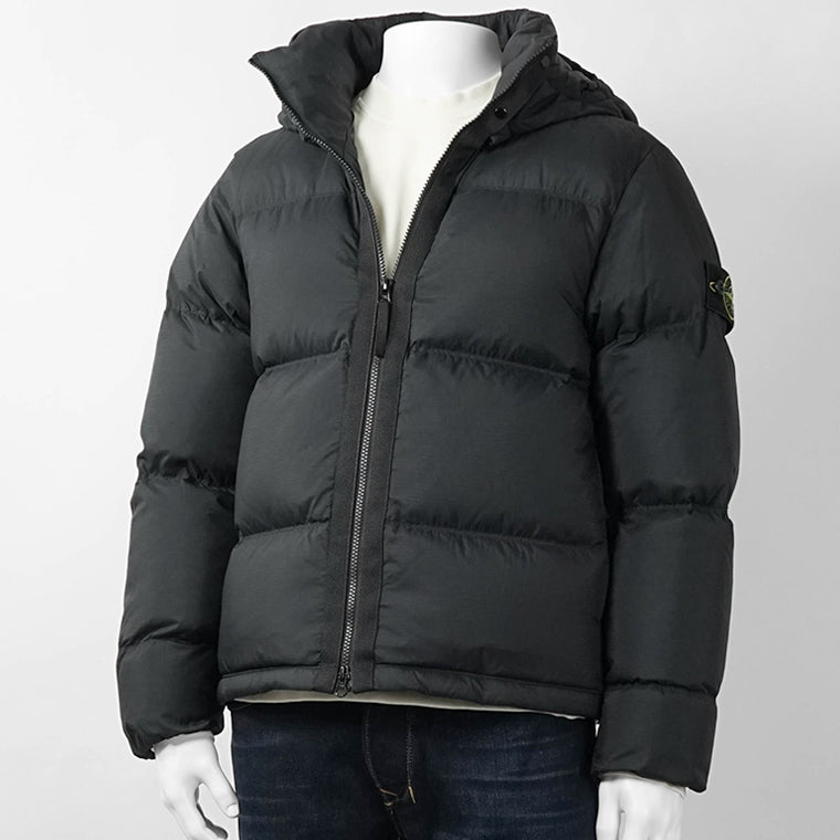 STONE ISLAND メンズ ダウンジャケット MATT RIPSTOP CORDURA ADVANCED FABRICS L2S154100013 S0483 BLACK ブラック V0029