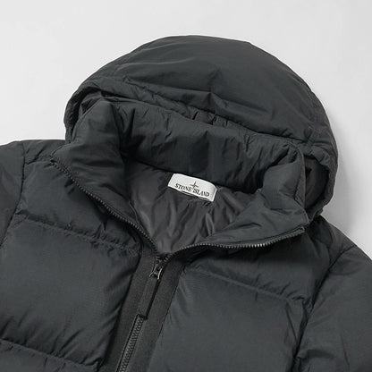 STONE ISLAND メンズ ダウンジャケット MATT RIPSTOP CORDURA ADVANCED FABRICS L2S154100013 S0483 BLACK ブラック V0029