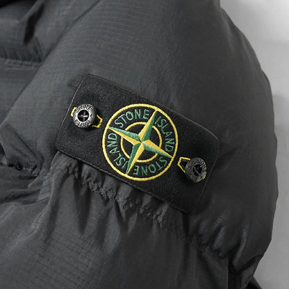 STONE ISLAND メンズ ダウンジャケット MATT RIPSTOP CORDURA ADVANCED FABRICS L2S154100013 S0483 BLACK ブラック V0029