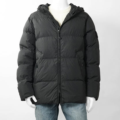 STONE ISLAND メンズ ダウンジャケット GARMENT DYED CRINKLE REPS NY L2S154100037 S0A23 ブラック V0029