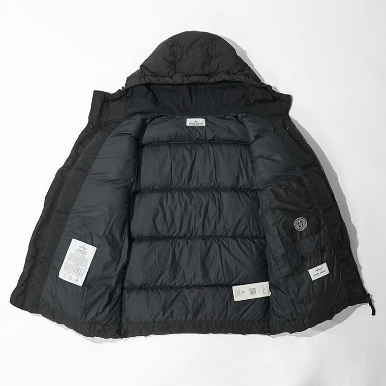 STONE ISLAND メンズ ダウンジャケット GARMENT DYED CRINKLE REPS NY L2S154100037 S0A23 ブラック V0029